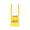 Vestil 2 Steps, 57.5 Overall Height, Polyethylene, Yellow SPN-2-YL-HR - alternate 2